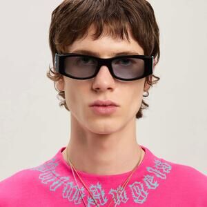 New, PALM ANGELS Sunglasses Angel PERI007 1055 Authentic